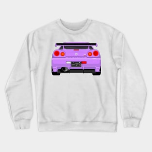 GTR R34 VIOLET Crewneck Sweatshirt